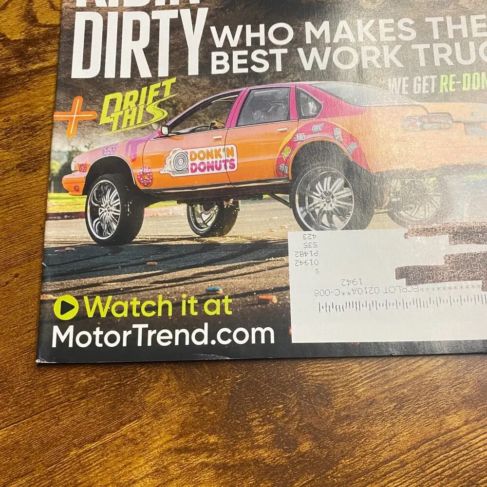 MOTOR TREND MAGAZINE-------JUNE 2019